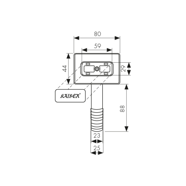 KA-5140 Перелив для мойки KAISER